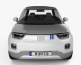 Fiat Centoventi 2020 Modello 3D vista frontale