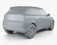 Fiat Centoventi 2020 3D 모델 