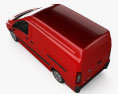 Fiat Scudo Cargo L2H2 2016 3D-Modell Draufsicht