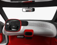 Fiat Centoventi com interior 2020 Modelo 3d dashboard