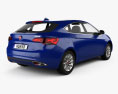 Fiat Ottimo 2017 3D 모델  back view