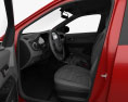 Fiat Strada CD Volcano con interior 2023 Modelo 3D seats