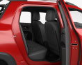Fiat Strada CD Volcano con interior 2023 Modelo 3D