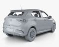 Fiat Argo HGT Opening Edition Mopar mit Innenraum 2020 3D-Modell