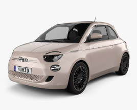 Fiat 500 3+1 2022 3D model