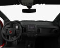 Fiat Mobi Way On com interior 2020 Modelo 3d dashboard