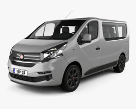 Fiat Talento Passenger Van 2018 3D model
