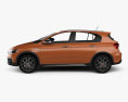Fiat Tipo Cross 해치백 2024 3D 모델  side view