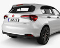 Fiat Tipo City Sport hatchback 2024 3d model