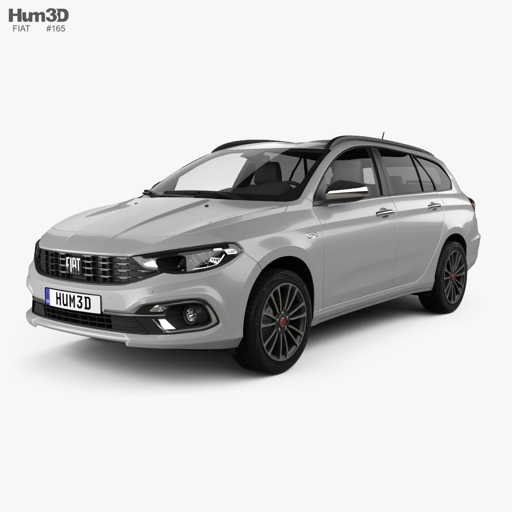 Fiat Tipo stationwagon 2024 3D model - Download Vehicles on