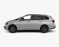 Fiat Tipo stationwagon 2024 3D 모델  side view