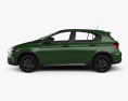 Fiat Tipo City Cross 해치백 2024 3D 모델  side view