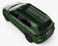 Fiat Tipo City Cross hatchback 2024 Modello 3D vista dall'alto
