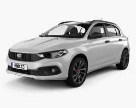 3D model of Fiat Tipo City Sport stationwagon 2024