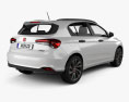 Fiat Tipo City Sport stationwagon 2024 3d model back view