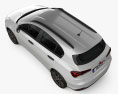 Fiat Tipo City Sport stationwagon 2024 3D-Modell Draufsicht