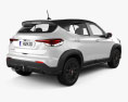 Fiat Pulse Abarth 2024 3D 모델  back view
