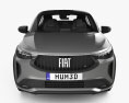 Fiat Fastback Impetus Turbo 200 2024 3D-Modell Vorderansicht