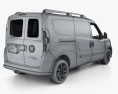Fiat Doblo Cargo L2H1 з детальним інтер'єром 2018 3D модель
