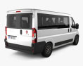 Fiat Ducato Passenger Van L2H1 2024 3D模型 后视图