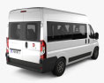 Fiat Ducato Passenger Van L2H2 2024 3D模型 后视图