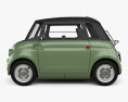 Fiat Topolino 2024 3d model side view