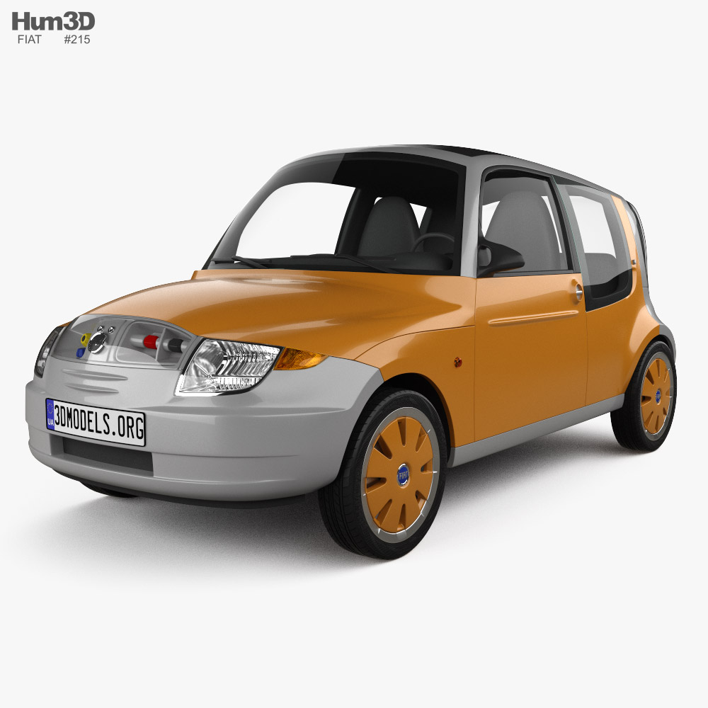 Fiat Ecobasic 2002 3Dモデル