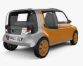 Fiat Ecobasic 2002 3Dモデル 後ろ姿