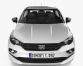 Fiat Cronos Drive Plus 2023 3D-Modell Vorderansicht