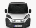 Fiat e-Ducato 패널 밴 L2H1 2024 3D 모델  front view
