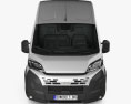Fiat e-Ducato 패널 밴 L3H3 2024 3D 모델  front view