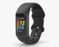 Fitbit Charge 5 Black 3D 모델 