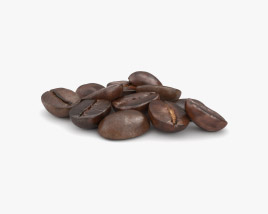 Coffee Beans 3D model