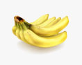 Гроно бананів 3D модель