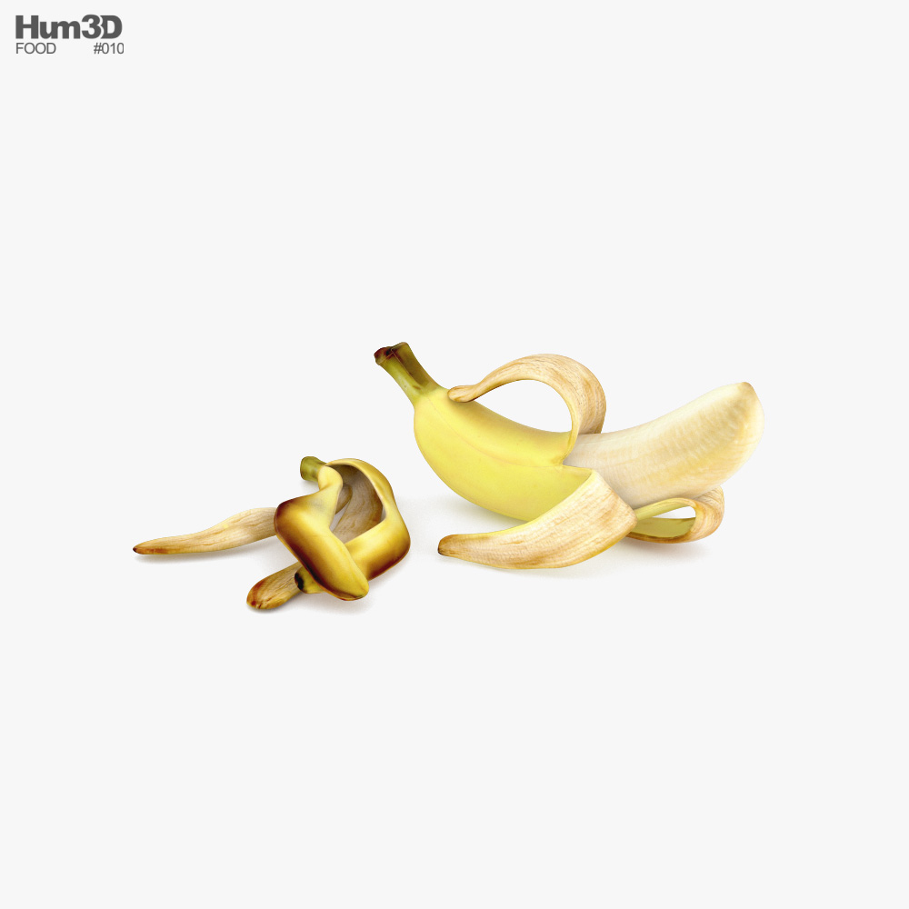 Banana Modelo 3D