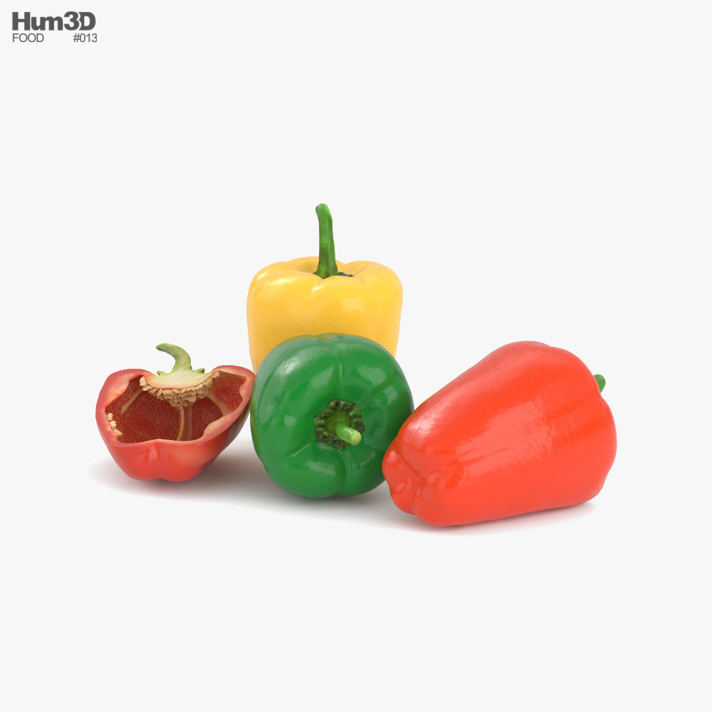 Bell Pepper 3D model
