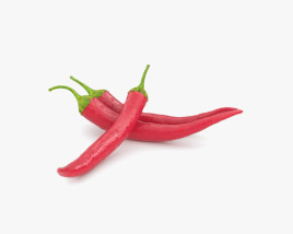 Chili Pepper 3D model