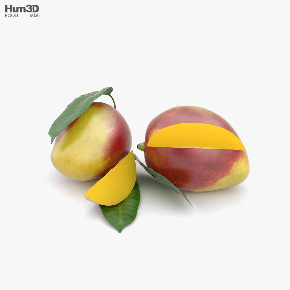 Mango Modelo 3D