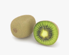 Fruta de kiwi Modelo 3D