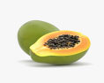 Papaya 3d model