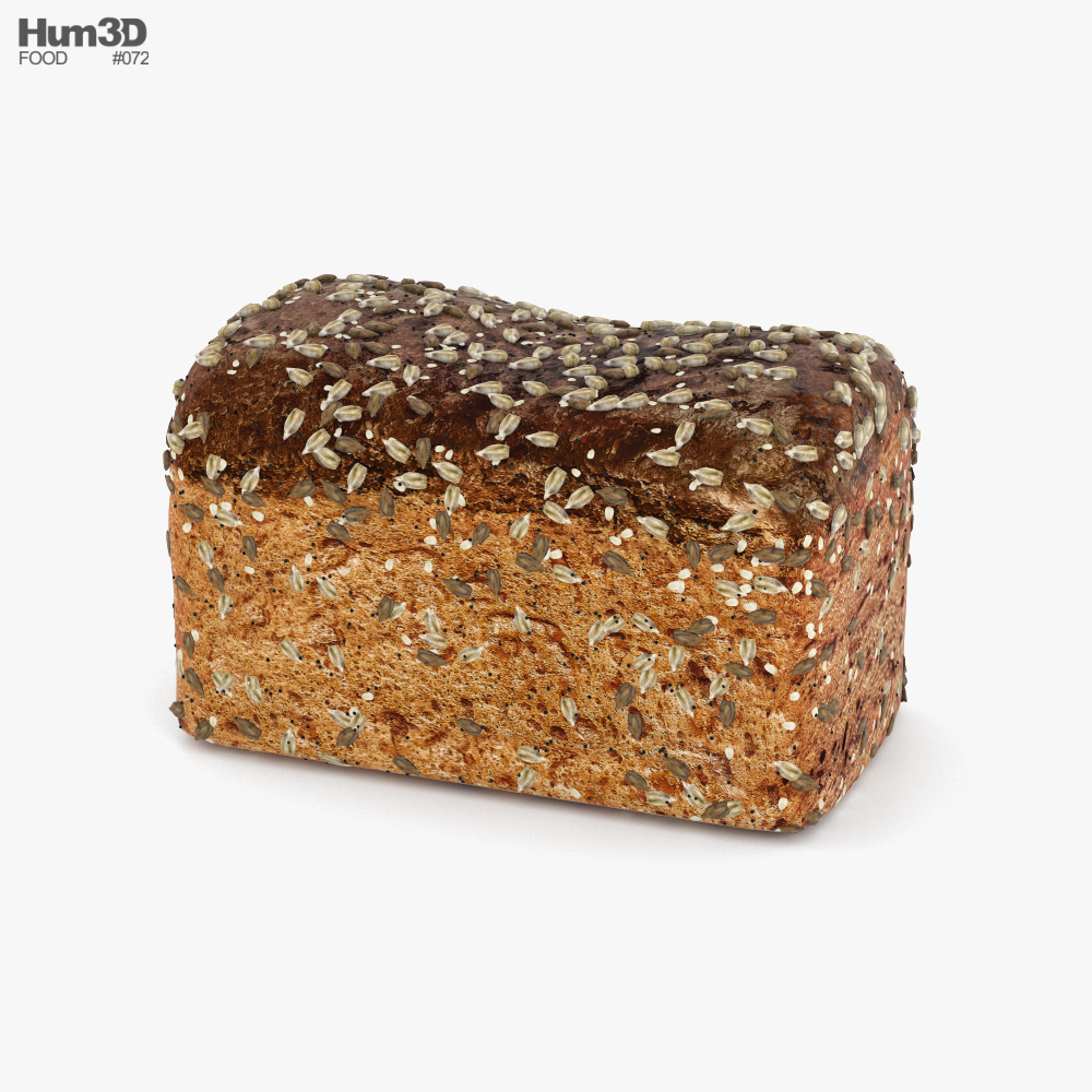 Bread 3D model
