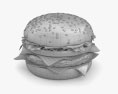 Бургер 3D модель