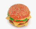 Hamburger Modello 3D