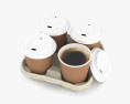 Caffè nel supporto Modello 3D