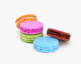 French Macarons 3d model