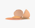 破裂的鸡蛋 3D模型