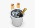 香槟酒 3D模型