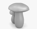 Білий гриб 3D модель