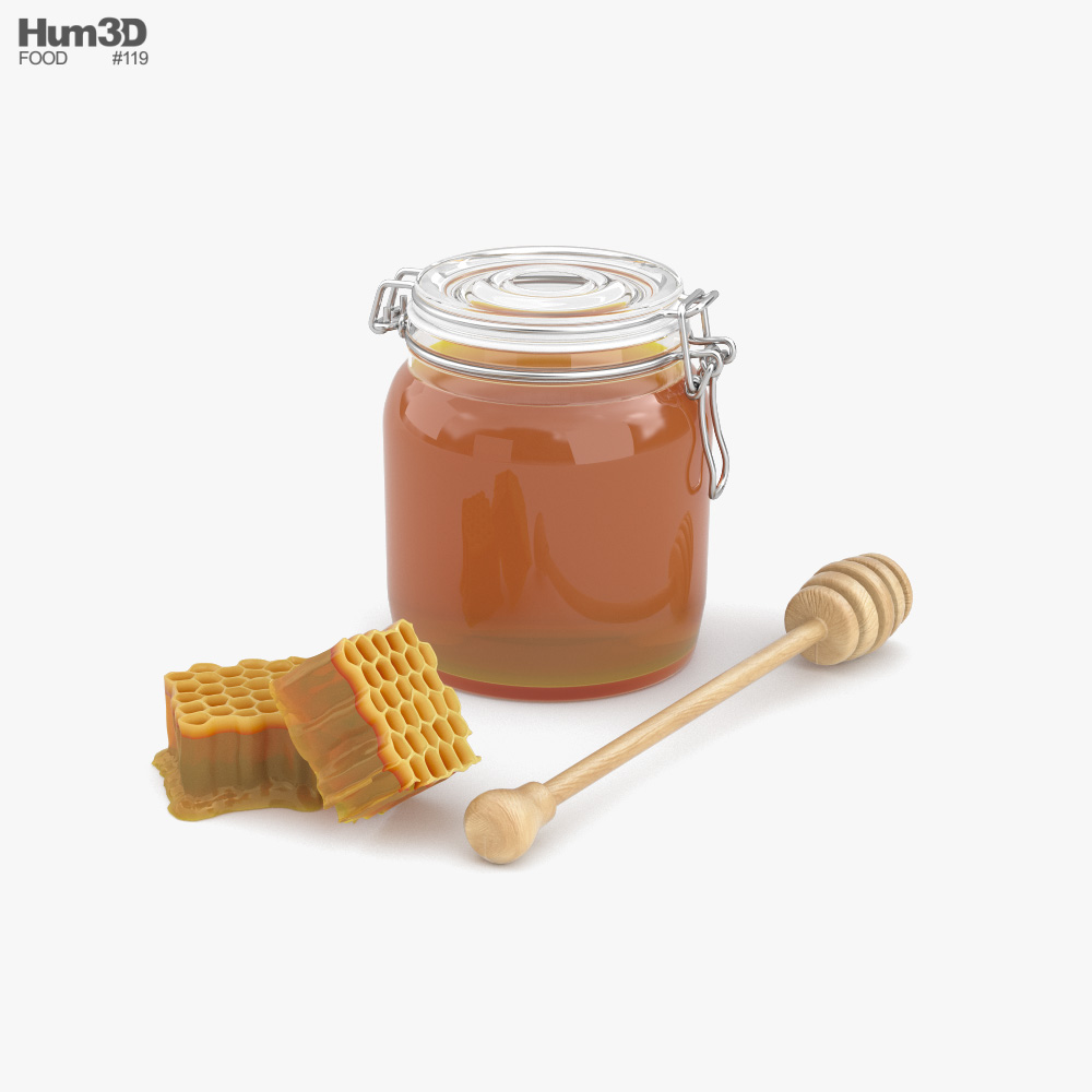 Honey 3D model