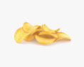Chips de pommes de terre Modèle 3d